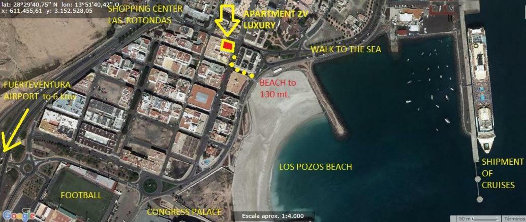 2V Luxury Apartment Near Beach Puerto del Rosario  Exterior foto